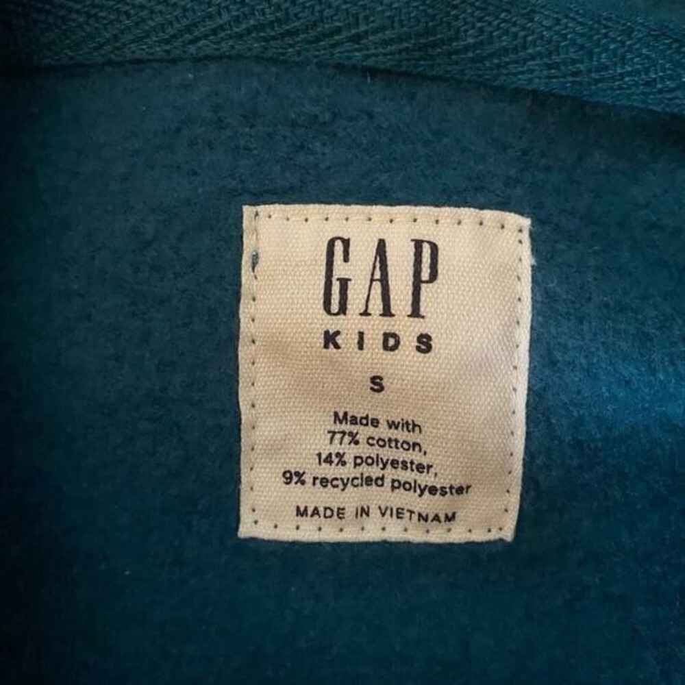 Gap Kids Hoodie Boys Small Tie Dye Full Zip Logo Sweatshirt Skater School - Picture 6 of 8